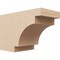 Ekena Millwork 6in. W x 8in. H x 12in. L Mediterranean Woodgrain TimberThane Rafter Tail, Primed Tan RFTUR06X08X12MEDRCPR - alternate 1
